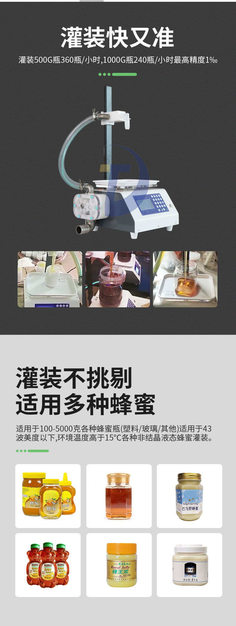 蜂蜜灌裝機(jī)五花八門該如何選擇？